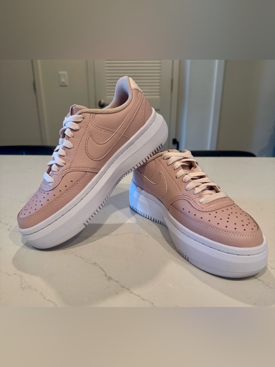 Nike Shoes - Nike Court Women's Alta Blush Pink Platform Sneakers Brand New